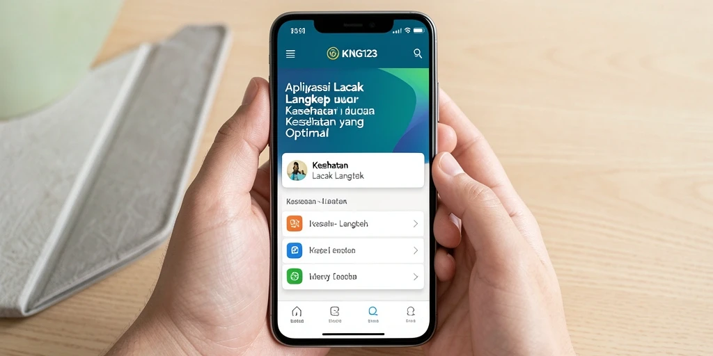 Antarmuka KING123 menampilkan grafik langkah dan statistik aktivitas harian.